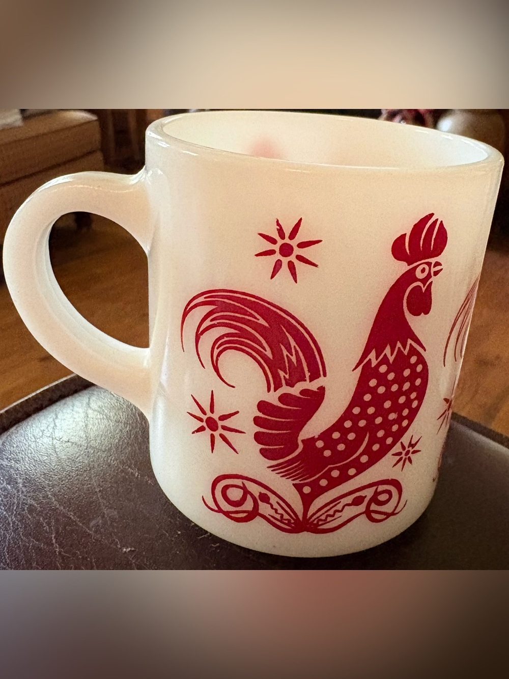 Hazel Atlas Rooster Mug, 1950’s Vintage